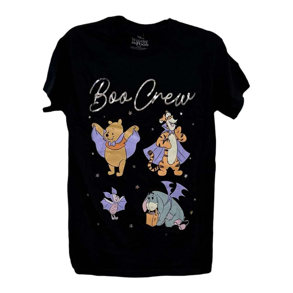 Size Small Disney Winnie the Pooh 'Boo Crew' Hot Topic Halloween Graphic T-Shirt - Picture 2 of 4